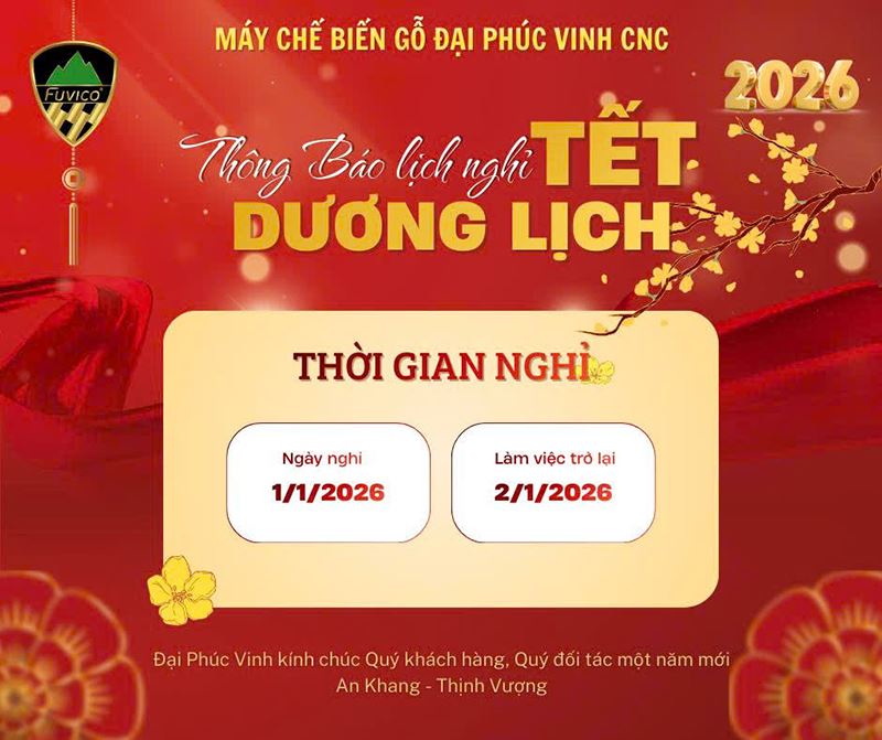 Lịch nghỉ tết dương lịch