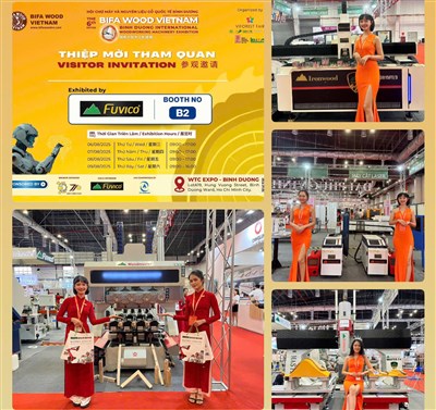 Đại Phúc Vinh CNC - Nhà tài trợ chính thức của BIFA WOOD VIỆT NAM 2025 - 2026