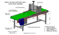 HỆ THỐNG BĂNG TẢI NẠP PHÔI MÁY BÀO 2 MẶT 1561
