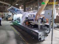 MÁY DÁN CẠNH NẸP GỖ TỰ ĐỘNG ( dán và chà nhám hoàn thiện) 3663