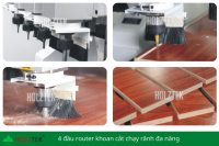 MÁY PHAY CNC NESTING 4 ĐẦU FULL LINE PRO-R4A 1430