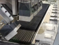 Máy phay khoan cnc 2 chiều đục ổ khóa bản lề ( Option trục phay - khoan 45 độ) 3989