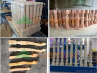 MÁY PHAY TIỆN GỖ CNC 4 CHỨC NĂNG ( tự động nạp phôi) 3249