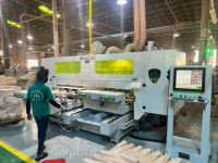 MÁY PHAY CNC 4 TRỤC 16 DAO 2 BÀN KẸP PHÔI XOAY 360 ĐỘ 4262