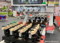 MÁY PHAY CNC 4 TRỤC 16 DAO KẸP XOAY 180 ĐỘ  làm mộng âm dương 3470