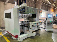 MÁY PHAY CNC 4 TRỤC 16 DAO KẸP XOAY 360 ĐỘ GIA CÔNG CHÂN BÀN GHẾ 4054