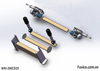 MÁY CẮT KHOAN 2 ĐẦU TỰ ĐỘNG 6 TRỤC WM-200CD2X 1120