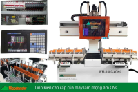 MÁY LÀM MỘNG OVAL ÂM CNC 4 ĐẦU | ĐẠI PHÚC VINH CNC 1373