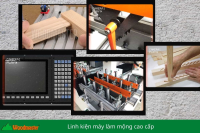 MÁY LÀM MỘNG OVAL ÂM CNC 4 ĐẦU | ĐẠI PHÚC VINH CNC 1374