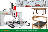 Máy CNC 3D Woodmaster PRO-MASTER-T4H ( tải nặng ) 1468