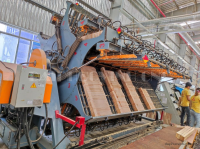 Máy ghép tấm - cảo khối thủy lực 1802