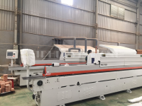 MÁY DÁN CẠNH NẸP GỖ TỰ ĐỘNG ( dán và chà nhám hoàn thiện) 2259