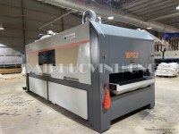 Máy phun cát chà nhám sơn lót 2 trục nhám chổi 2551