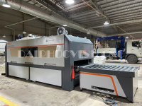 Máy phun cát chà nhám sơn lót 2 trục nhám chổi 2556