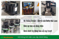 Máy lọng CNC Mũi Router Woodmaster  3804