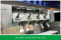 MÁY PHAY CNC 4 TRỤC 16 DAO KẸP XOAY 360 ĐỘ GIA CÔNG CHÂN BÀN GHẾ 4085