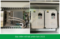 MÁY PHAY CNC 4 TRỤC 16 DAO KẸP XOAY 360 ĐỘ GIA CÔNG CHÂN BÀN GHẾ 4087