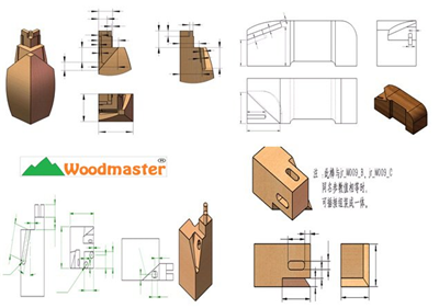 Máy Làm Mộng Âm Dương CNC 4 Trục 16 Dao Kẹp Xoay 90 Độ Lật Mặt Phôi 427