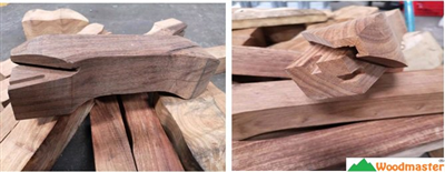 Máy Làm Mộng Âm Dương CNC 4 Trục 16 Dao Kẹp Xoay 90 Độ Lật Mặt Phôi 428