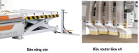 MÁY PHAY CNC NESTING 4 ĐẦU FULL LINE | HT-R4M 4480