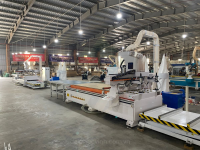 MÁY PHAY CNC NESTING 1 ĐẦU THAY DAO TỰ ĐỘNG (Tải nặng full line) 4644