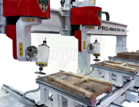 MÁY PHAY CNC 3D 2 ĐẦU LÀM VIỆC 2 BÀN KÉP WOODMASTER 4828