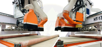 Máy gia công trung tâm cnc 2.5d thay dao tích hơp Lưỡi cưa đa hướng, khoan 5mặt HT-1328RBS Holztek 5555
