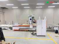 Máy gia công trung tâm cnc 2.5d thay dao tích hơp Lưỡi cưa đa hướng, khoan 5mặt HT-1328RBS Holztek 5560