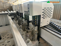 MÁY TIỆN CNC 4 ĐẦU 2 BÀN ( chuyên làm chén bát) 6758