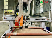 MÁY PHAY CNC NESTING 1 ĐẦU THAY DAO + TRỤC CƯA KÉP | HT-R1SM 7015