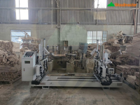 MÁY KHOAN XÉO 2 ĐẦU TỰ ĐỘNG ( làm việc kép phôi ngắn ) 7234