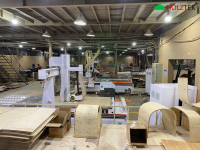 Báo Giá Máy Gia Công Trung Tâm CNC 4 Trục Thay Dạo Tự Động Holztek | Gia Công 5 Mặt Cao Cấp 7421