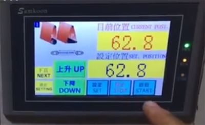 Máy nhám thùng 610mm 2 trục cũ 745