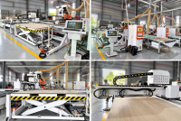 Hệ thống in dán tem tự động Holztek HT-1325LP-3F: Giải pháp nạp phôi CNC 8601