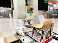 MÁY GIA CÔNG CNC TRUNG TÂM 3D 5 TRỤC 2 BÀN 4 DAO TẢI NẶNG WOODMASTER 8680