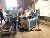 Máy khoan cấy ốc 2 bên lưng tựa ghế tự động 963