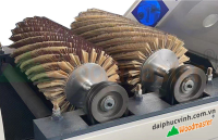 MÁY CHÀ NHÁM CHỔI 2 TRỤC 1000MM 3878