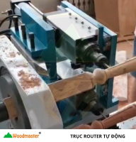 MÁY TIỆN CNC 2 TRỤC 1500MM + TRỤC ROUTER (tự động nạp phôi) 4003