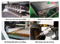 MÁY CNC TRUNG TÂM THAY DAO OPTION TRỤC KHOAN CHÉO  (khoan xiên Bàn hút chân không) 3930