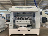 MÁY PHAY CNC 4 TRỤC 16 DAO KẸP XOAY 360 ĐỘ GIA CÔNG CHÂN BÀN GHẾ 2238