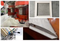 MÁY CƯA CẮT KHOAN 2 ĐẦU NGHIÊNG ĐỘ (lưỡi trên xuống) 2596