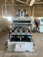 MÁY PHAY CNC 4 TRỤC 16 DAO KẸP XOAY 180 ĐỘ  làm mộng âm dương 4311