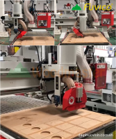 MÁY PHAY CNC TRUNG TÂM + TRỤC CƯA XOAY 5 TRỤC 3420