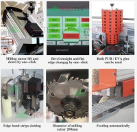 Máy dán cạnh nghiêng 45 độ Holztek ( Pro-45D ) 3962