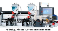 MÁY DÁN CẠNH CAO TỐC 2 NỒI KEO TOP 3044