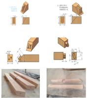 Máy làm mộng Âm Dương CNC 4 giàn 16 trục dao kẹp xoay 90 độ 5m 2969