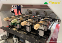 MÁY PHAY CNC 4 TRỤC 16 DAO KẸP XOAY 180 ĐỘ  làm mộng âm dương 3467