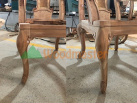 MÁY PHAY CNC 4 TRỤC 16 DAO KẸP XOAY 360 ĐỘ GIA CÔNG CHÂN BÀN GHẾ 3059