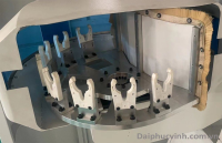 MÁY GIA CÔNG CNC 3D 5 TRỤC 2 BÀN THAY DAO TỰ ĐỘNG 4450