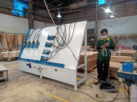 Bàn cảo lắp ráp thủy lực chử A hai mặt 1776